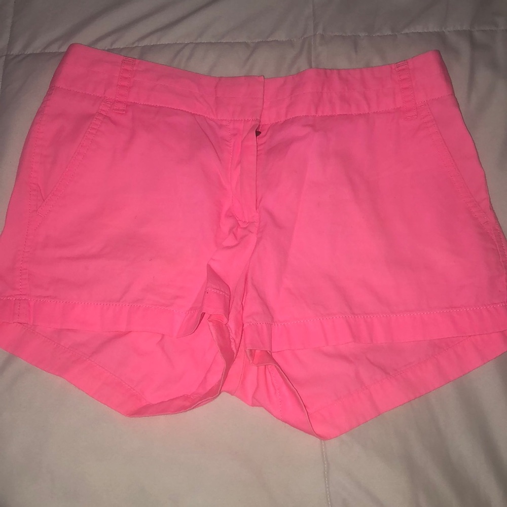 Hot pink J.Crew shorts